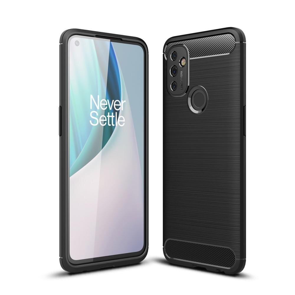  OnePlus Nord N100 Skal TPU Brushed Svart