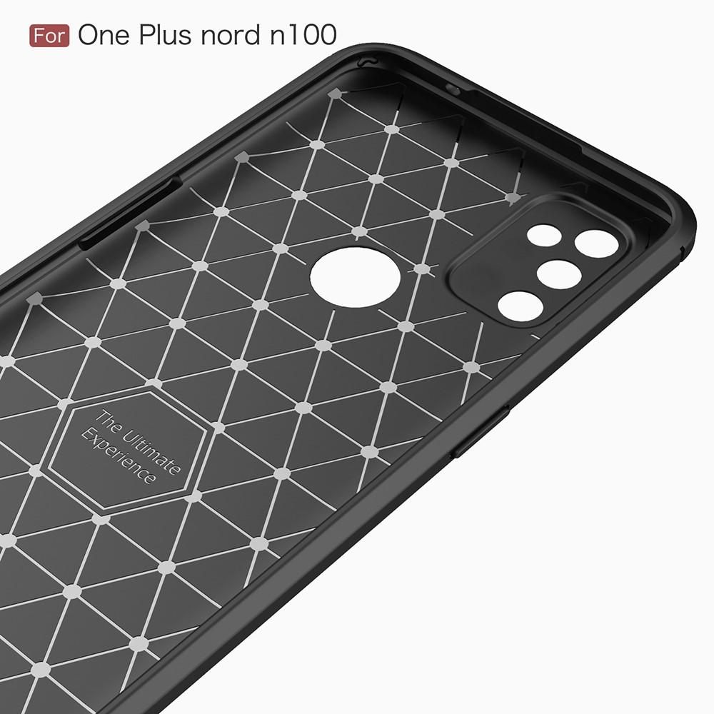  OnePlus Nord N100 Skal TPU Brushed Svart