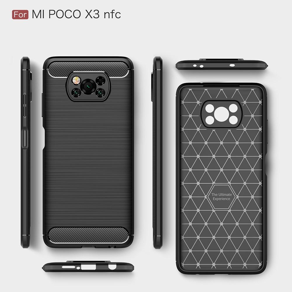 Brushed TPU Case Poco X3 NFC Black