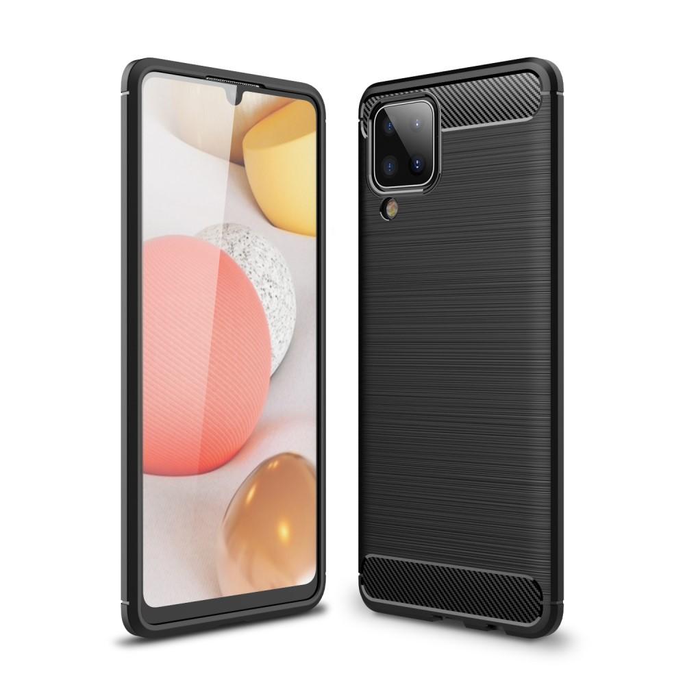 Brushed TPU Case Samsung Galaxy A12 Black