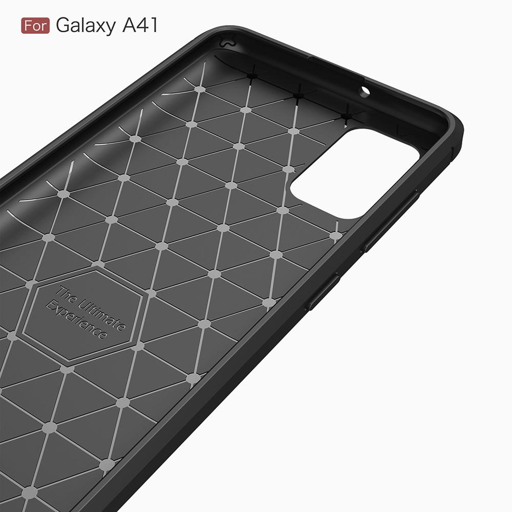 Brushed TPU Case Samsung Galaxy A41 Black