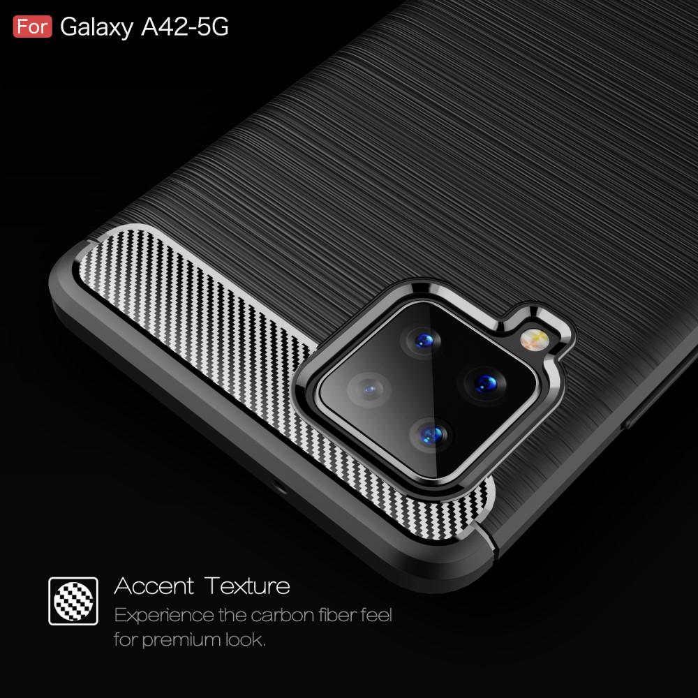 Brushed TPU Case Samsung Galaxy A42 5G Black