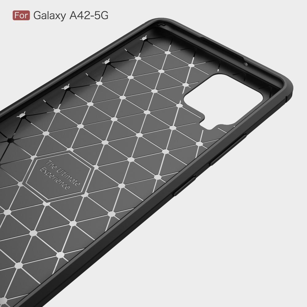 Brushed TPU Case Samsung Galaxy A42 5G Black
