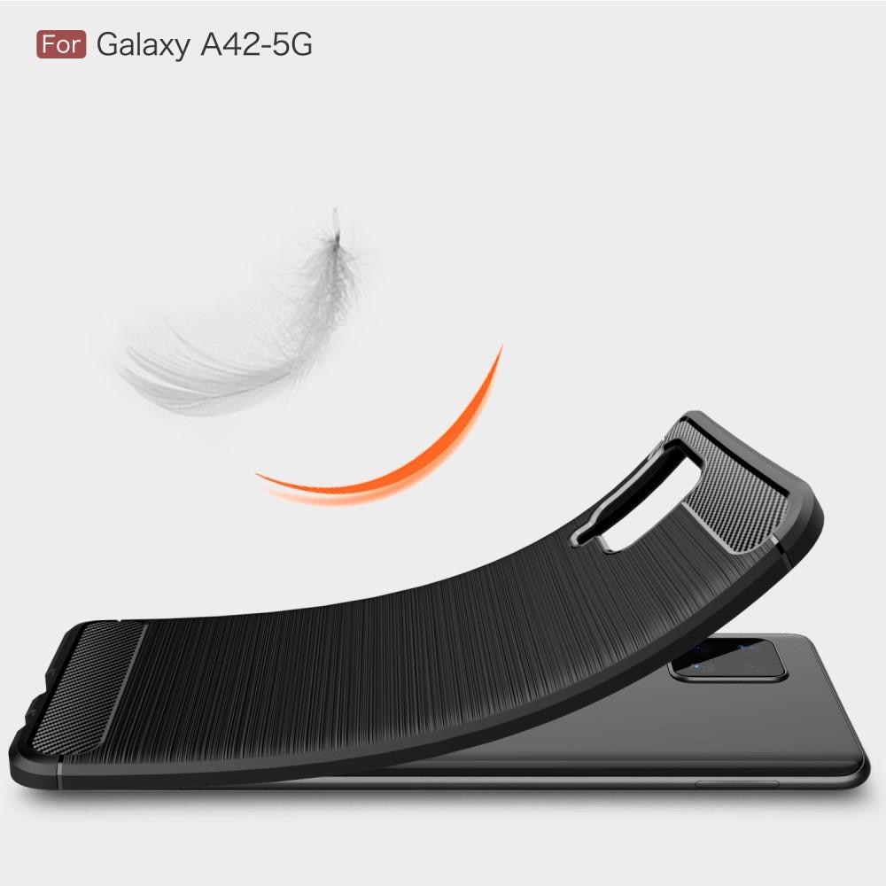 Brushed TPU Case Samsung Galaxy A42 5G Black