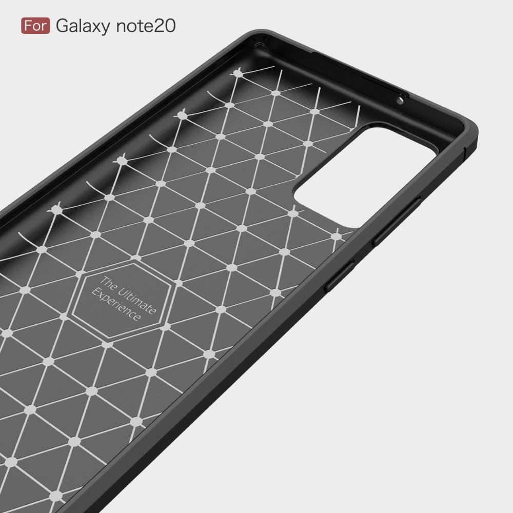 Brushed TPU Case Samsung Galaxy Note 20 Black