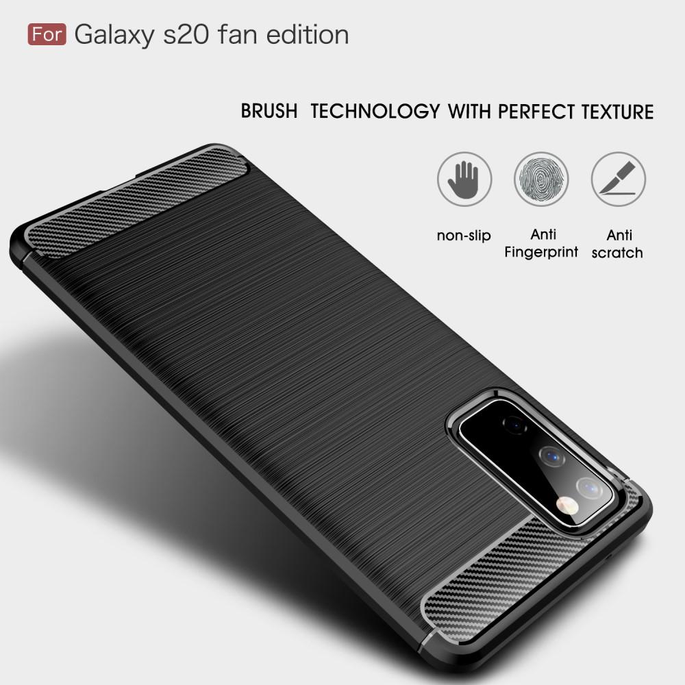 Brushed TPU Case Samsung Galaxy S20 FE Black