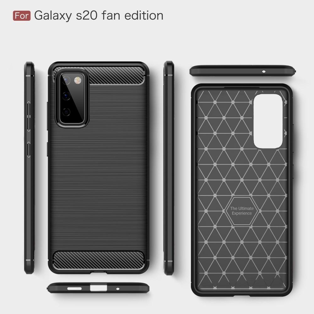 Brushed TPU Case Samsung Galaxy S20 FE Black