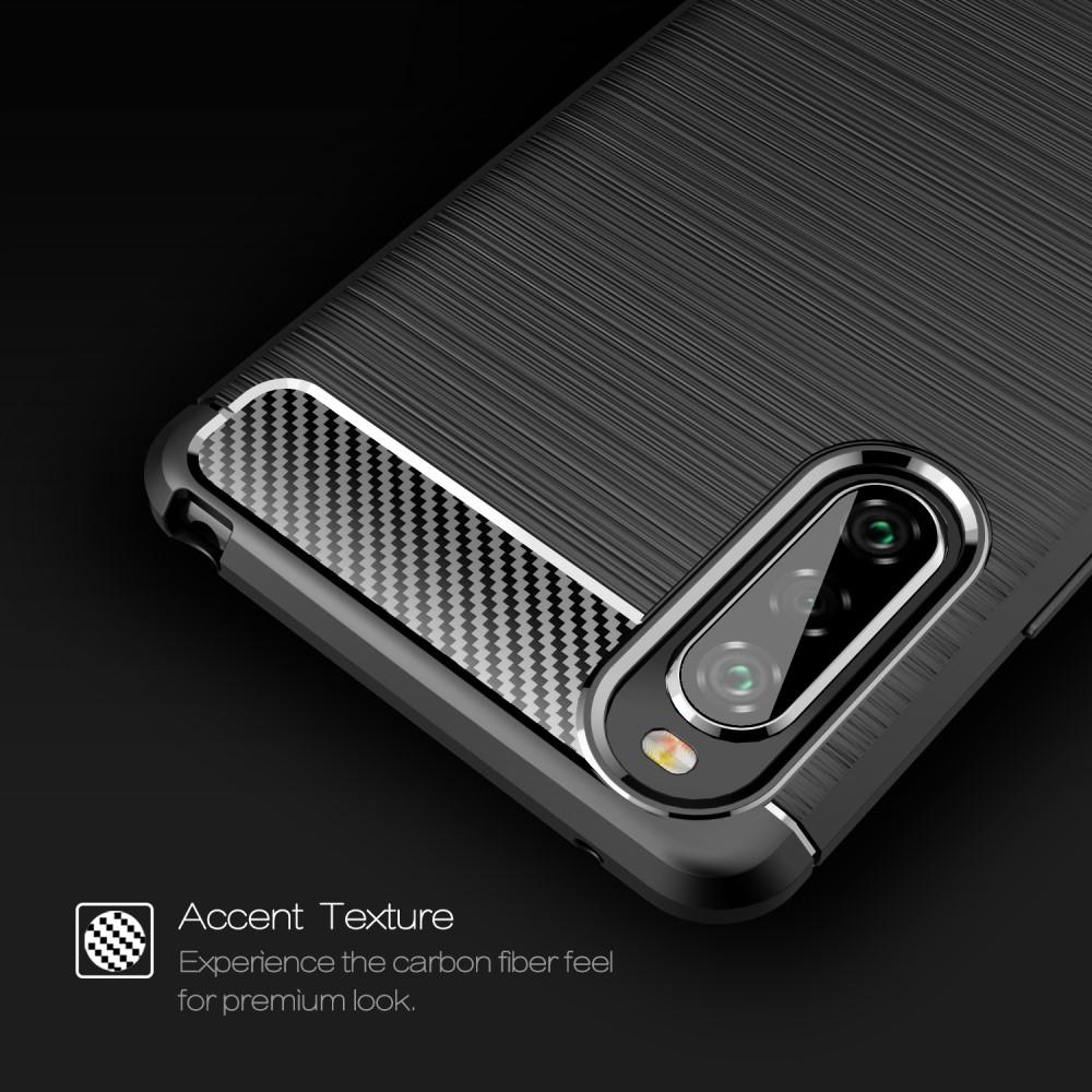 Brushed TPU Case Sony Xperia 10 II Black