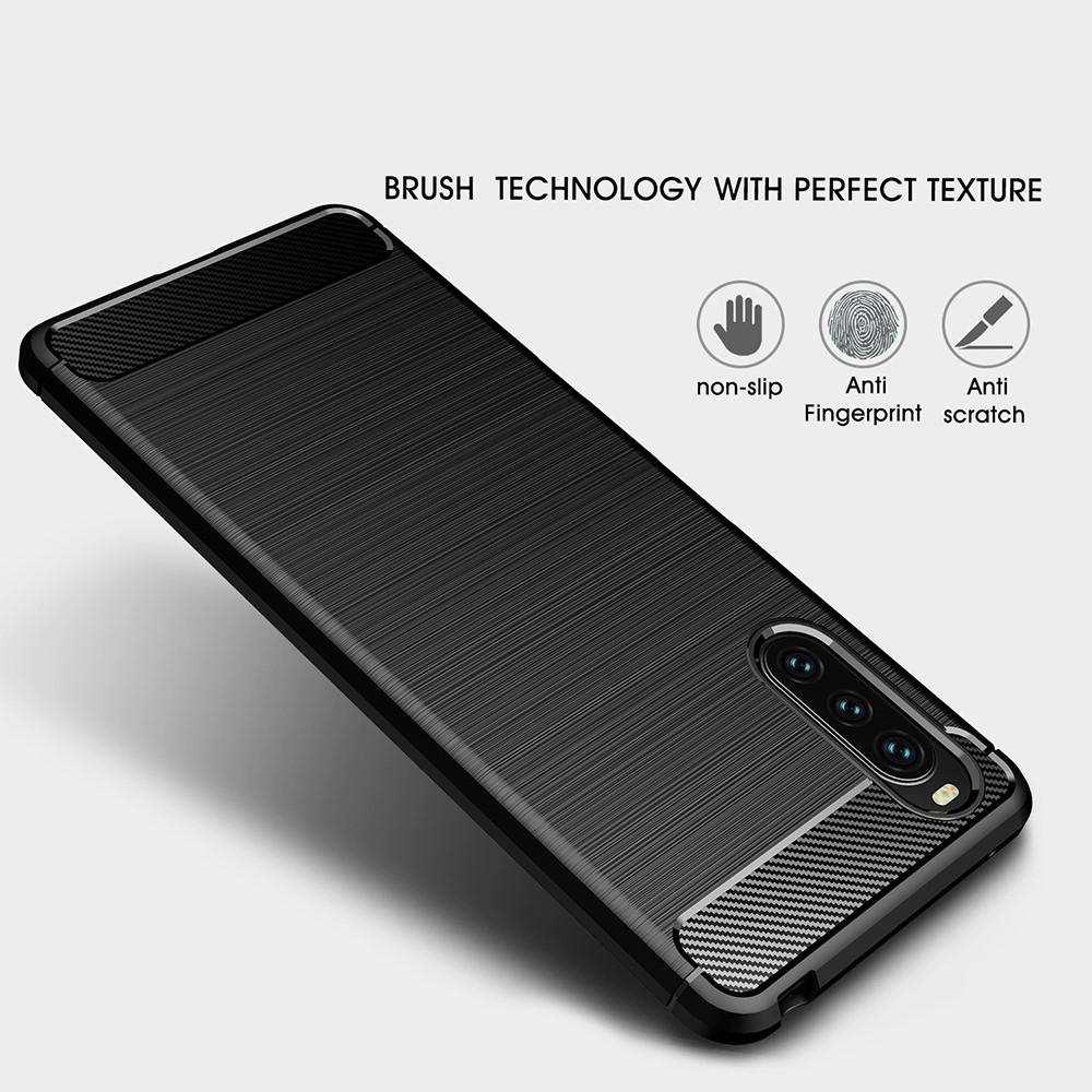 Brushed TPU Case Sony Xperia 10 III Black