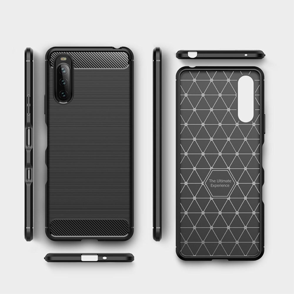 Brushed TPU Case Sony Xperia 10 III Black