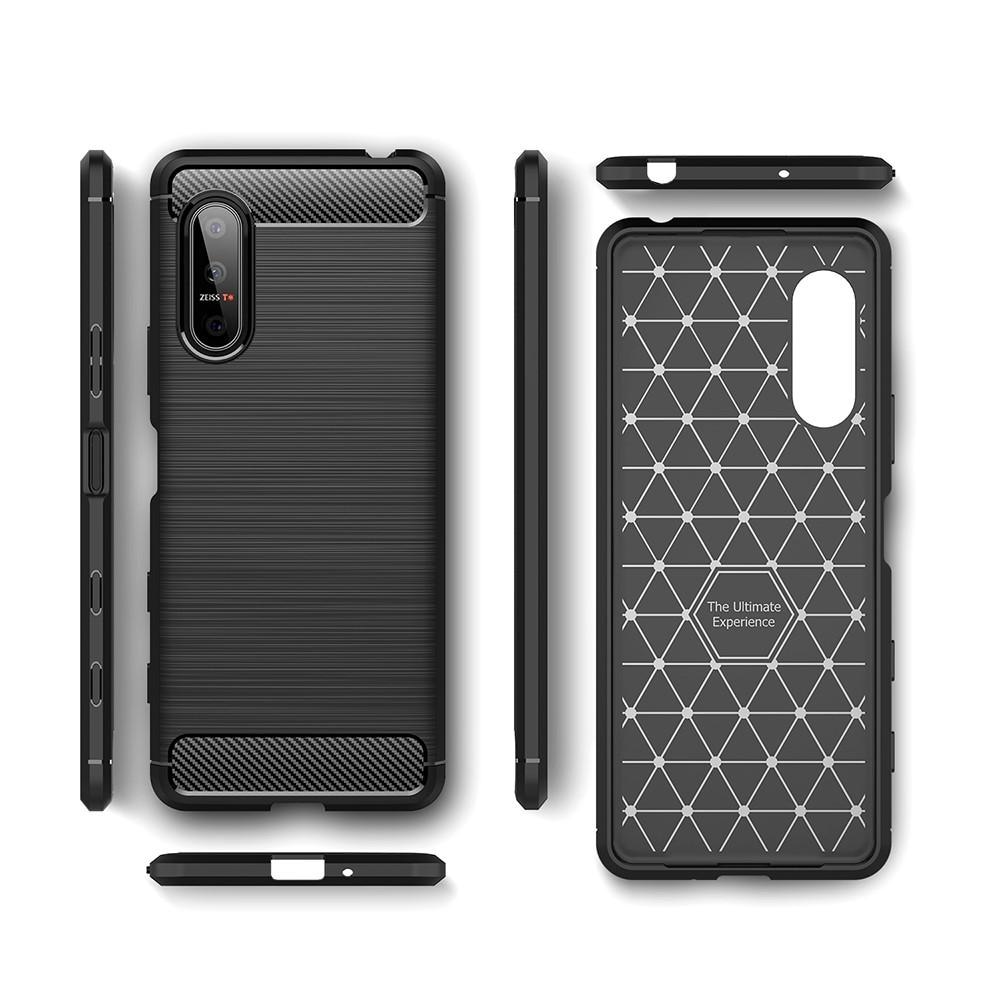 Brushed TPU Case Sony Xperia 5 II Black