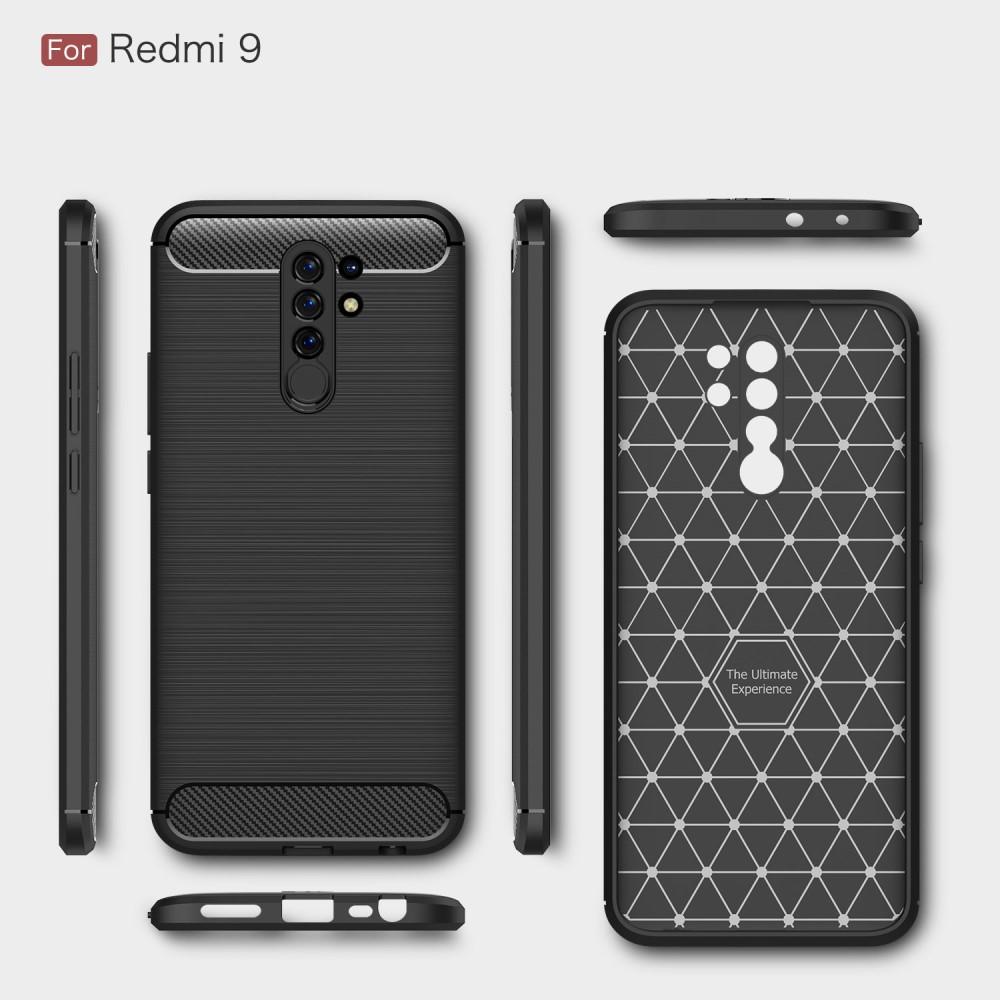 Brushed TPU Case Xiaomi Redmi 9 Black