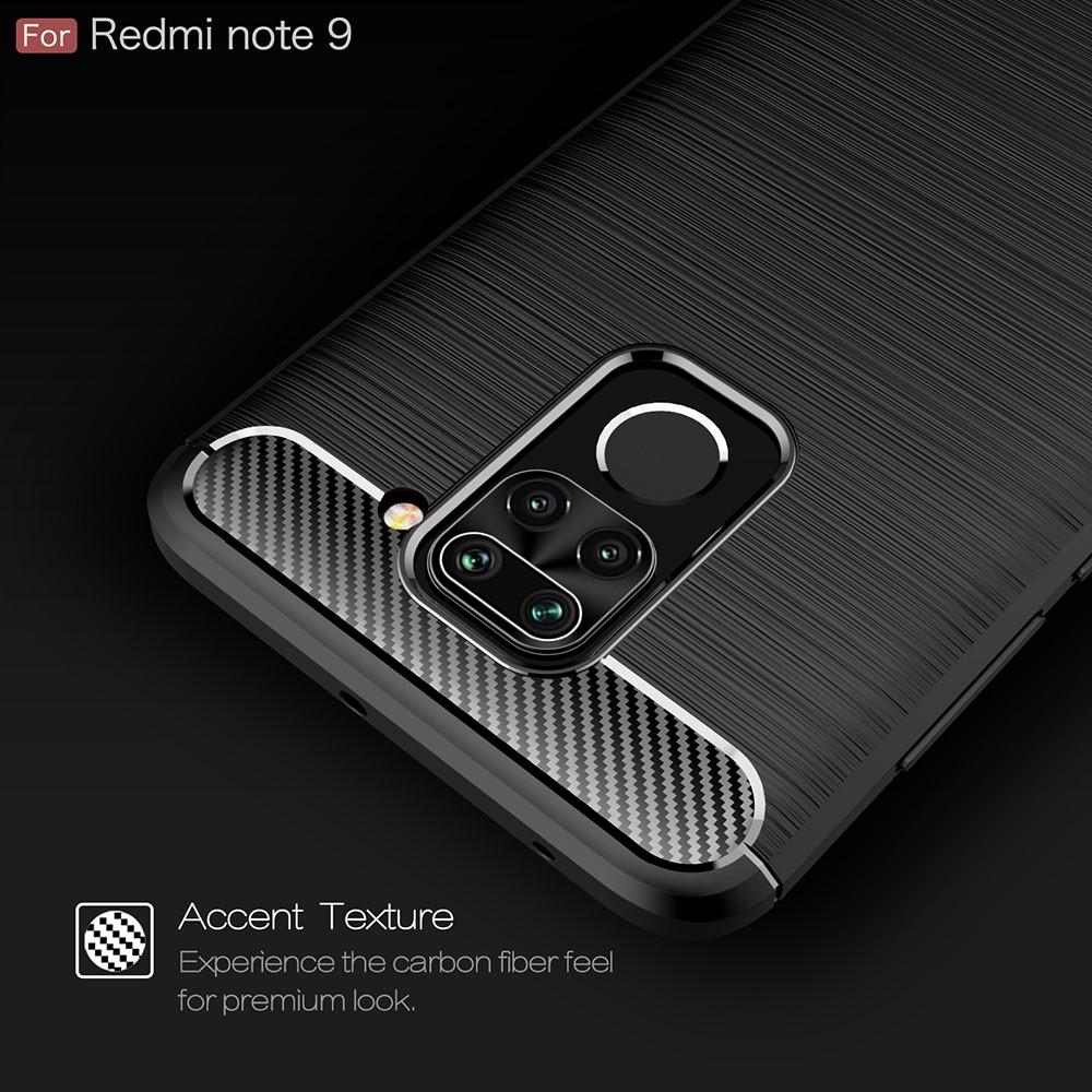 Brushed TPU Case Xiaomi Redmi Note 9 Black