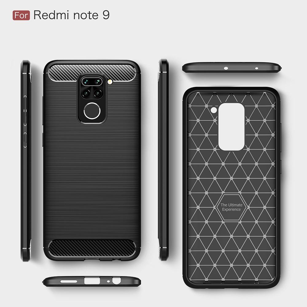 Brushed TPU Case Xiaomi Redmi Note 9 Black