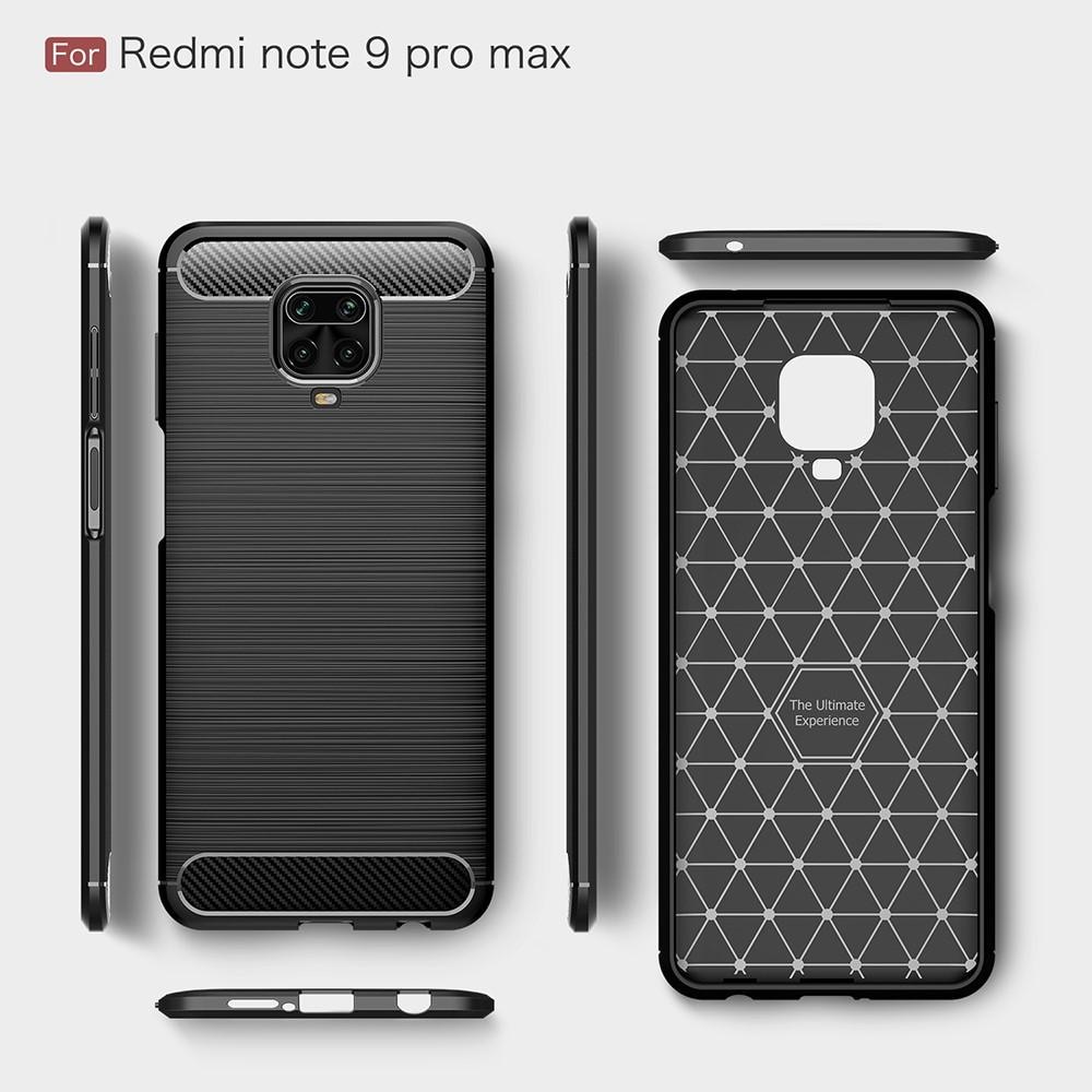 Brushed TPU Case Xiaomi Redmi Note 9 Pro/9S Black