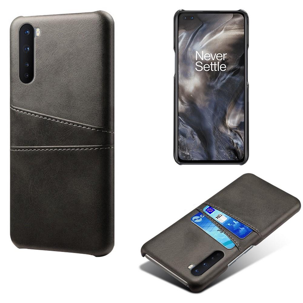 Card Slots Case OnePlus Nord svart