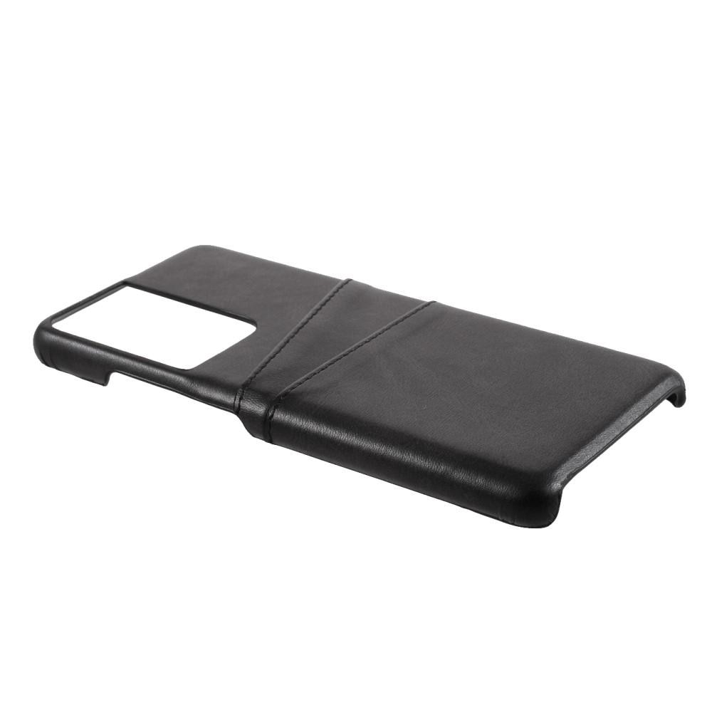 Card Slots Case Samsung Galaxy S21 Ultra Svart