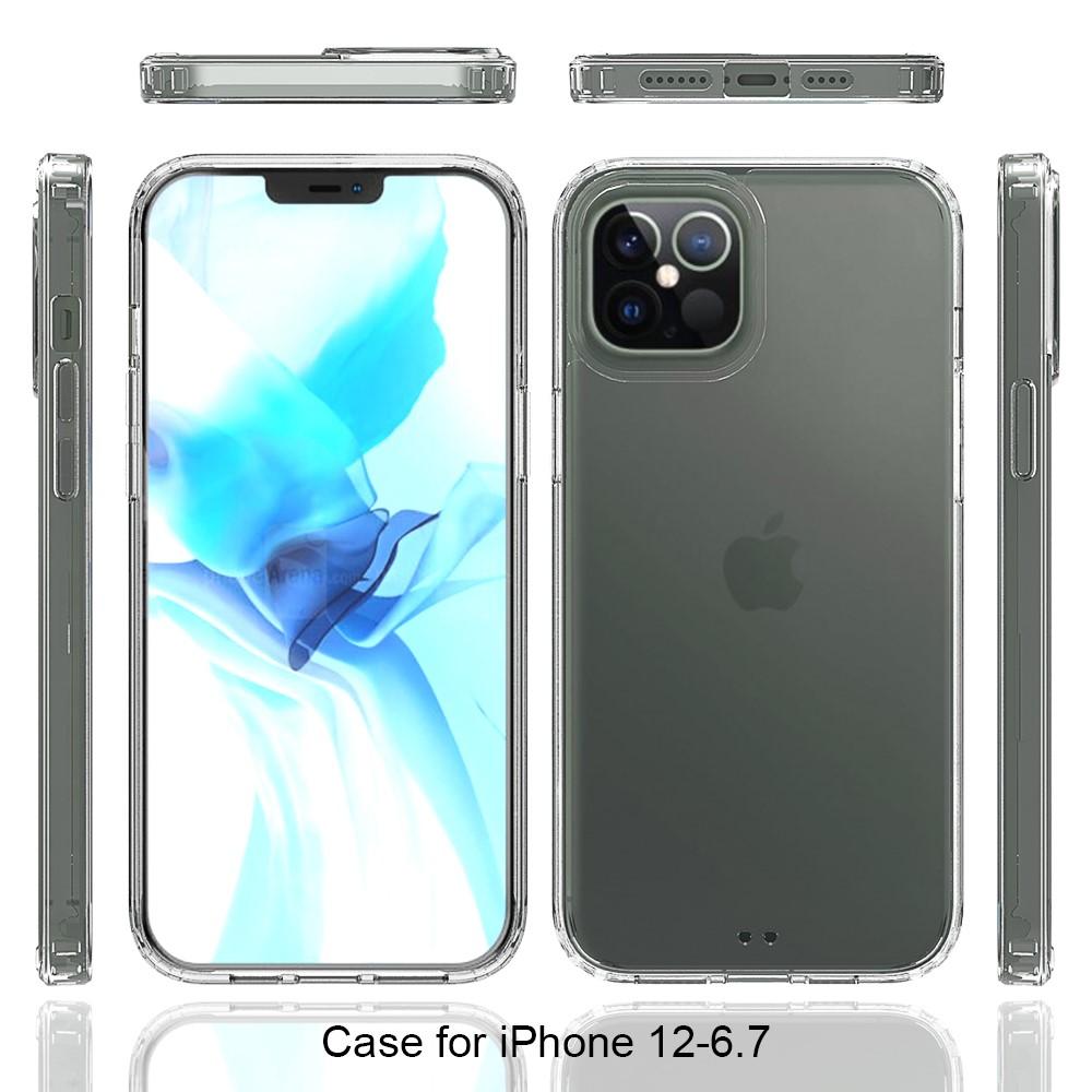 Crystal Hybrid Case iPhone 12 Pro Max Transparent