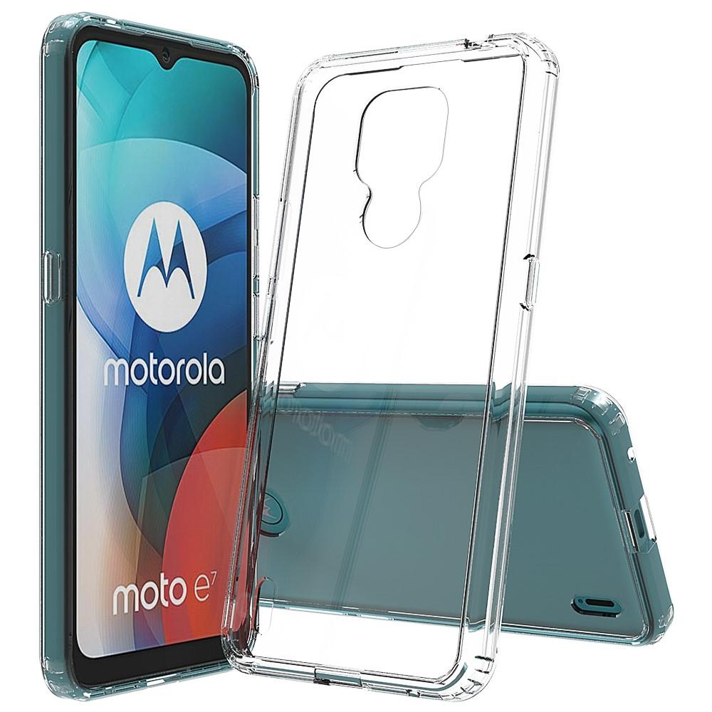 Crystal Hybrid Case Motorola Moto E7 Transparent