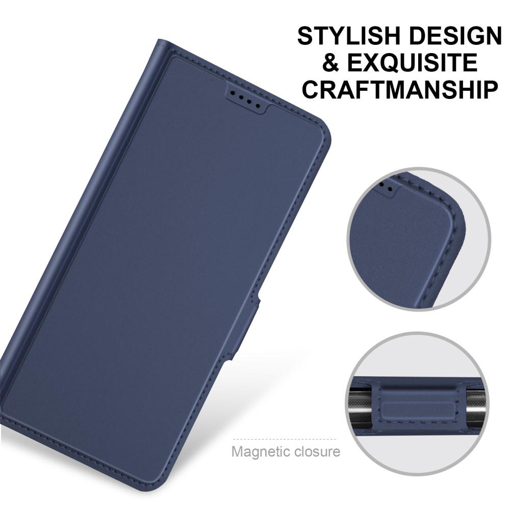 Slim Card Wallet iPhone 12 Mini marinblå