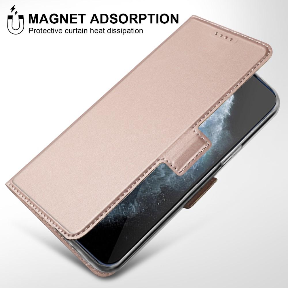 Slim Card Wallet iPhone 12/12 Pro roséguld