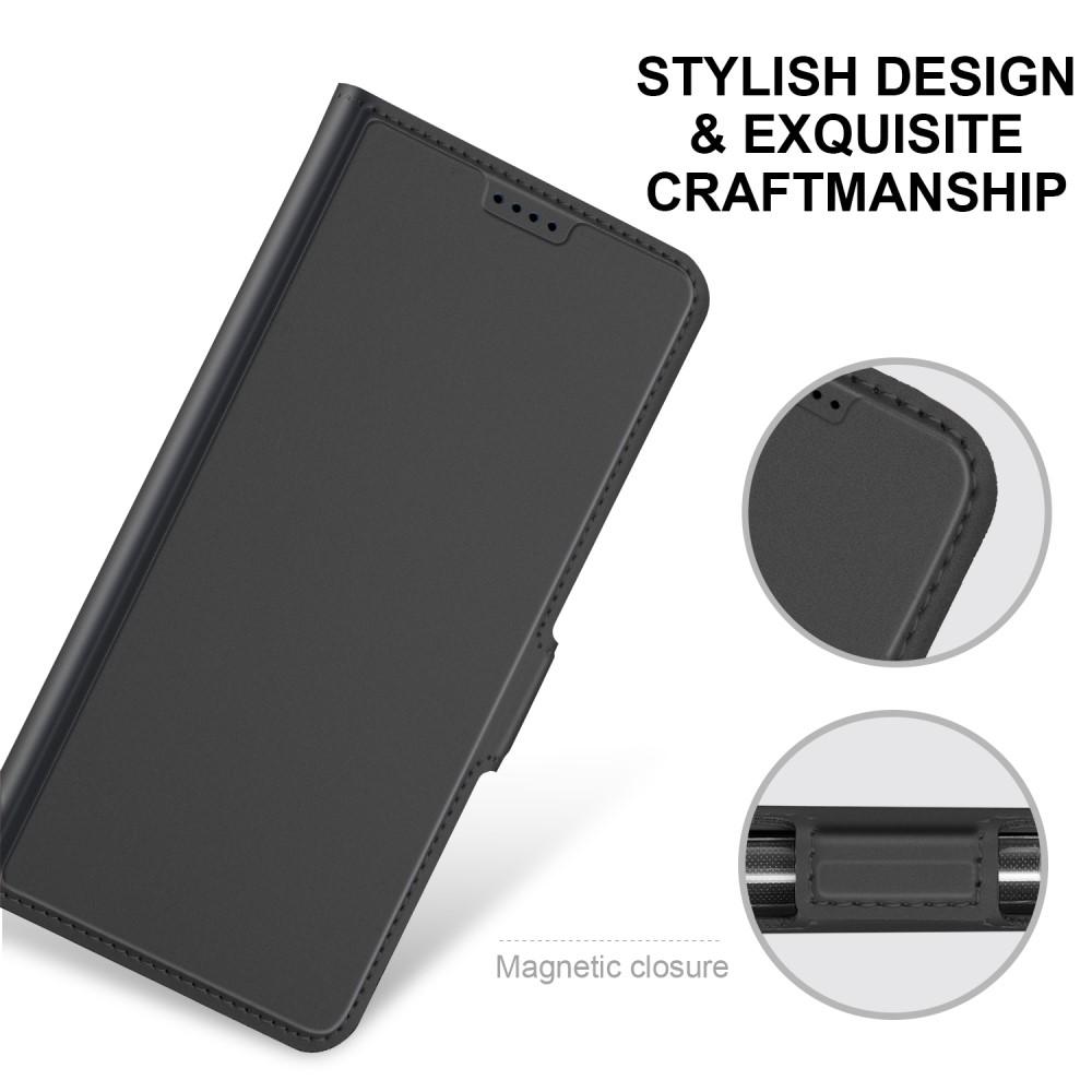 Slim Card Wallet iPhone 12/12 Pro svart