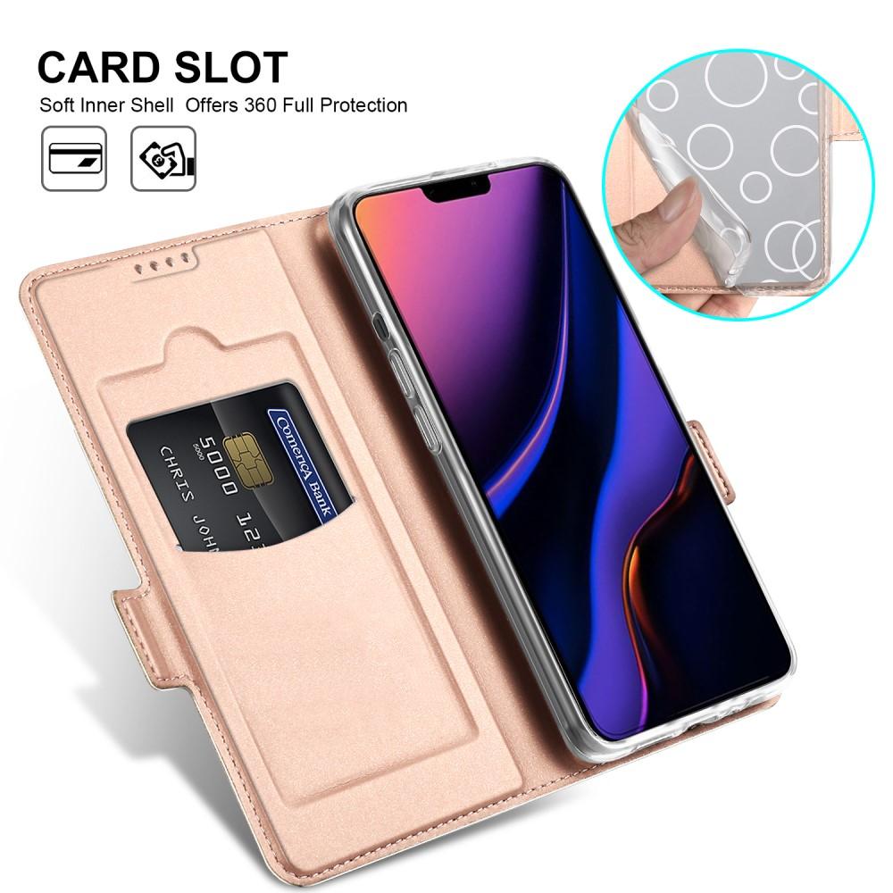 Slim Card Wallet iPhone 12 Mini roséguld