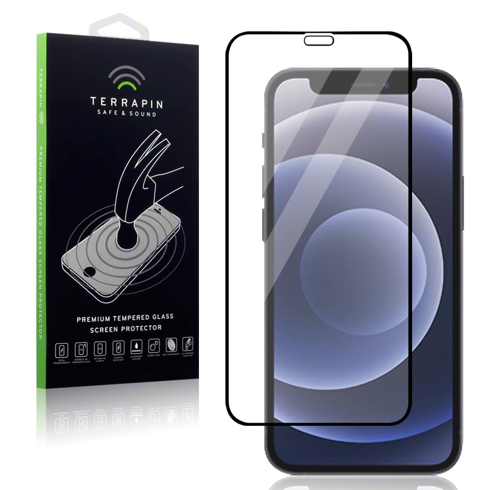 Tempered Glass Skärmskydd iPhone 12 Mini svart