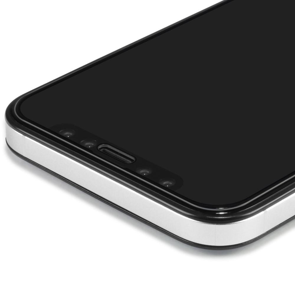 Tempered Glass Skärmskydd iPhone 12 Mini svart