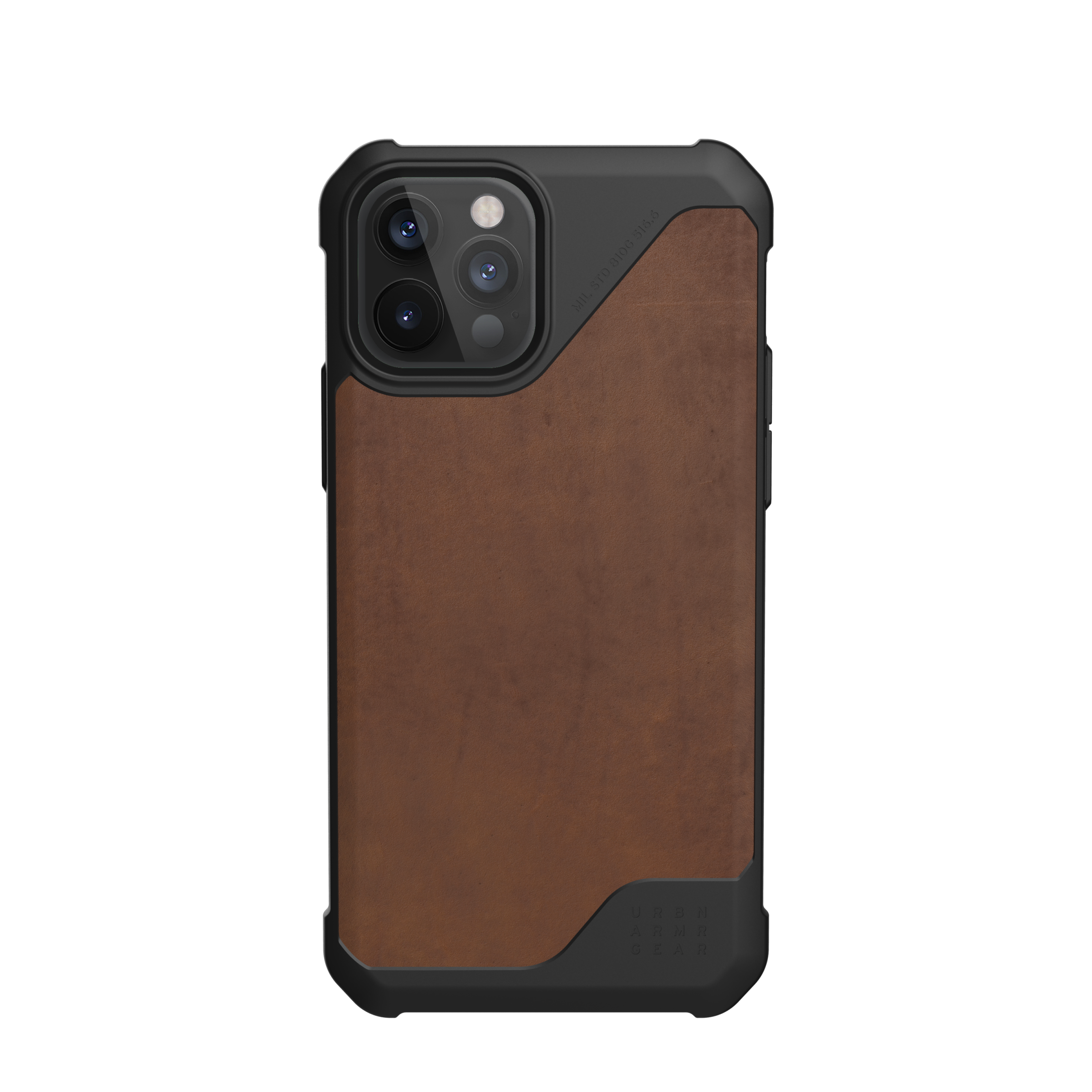 Metropolis LT Case iPhone 12/12 Pro Leather Brown