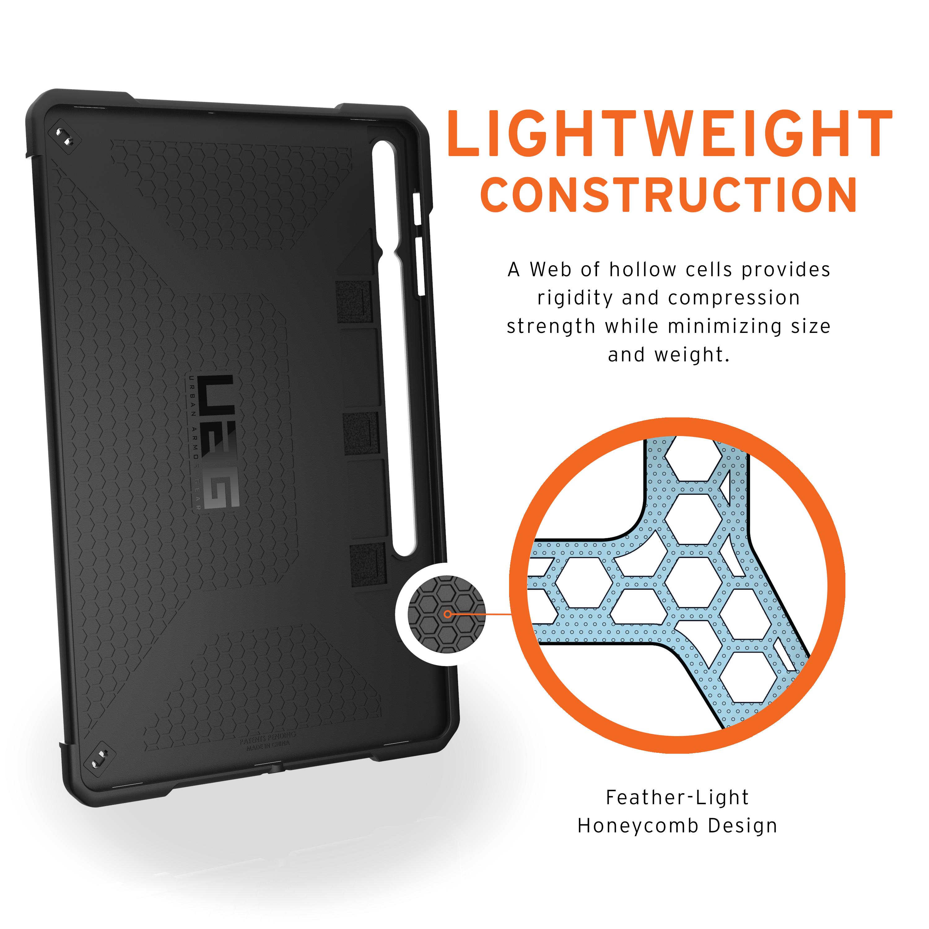 Metropolis Series Case Galaxy Tab S7 Black