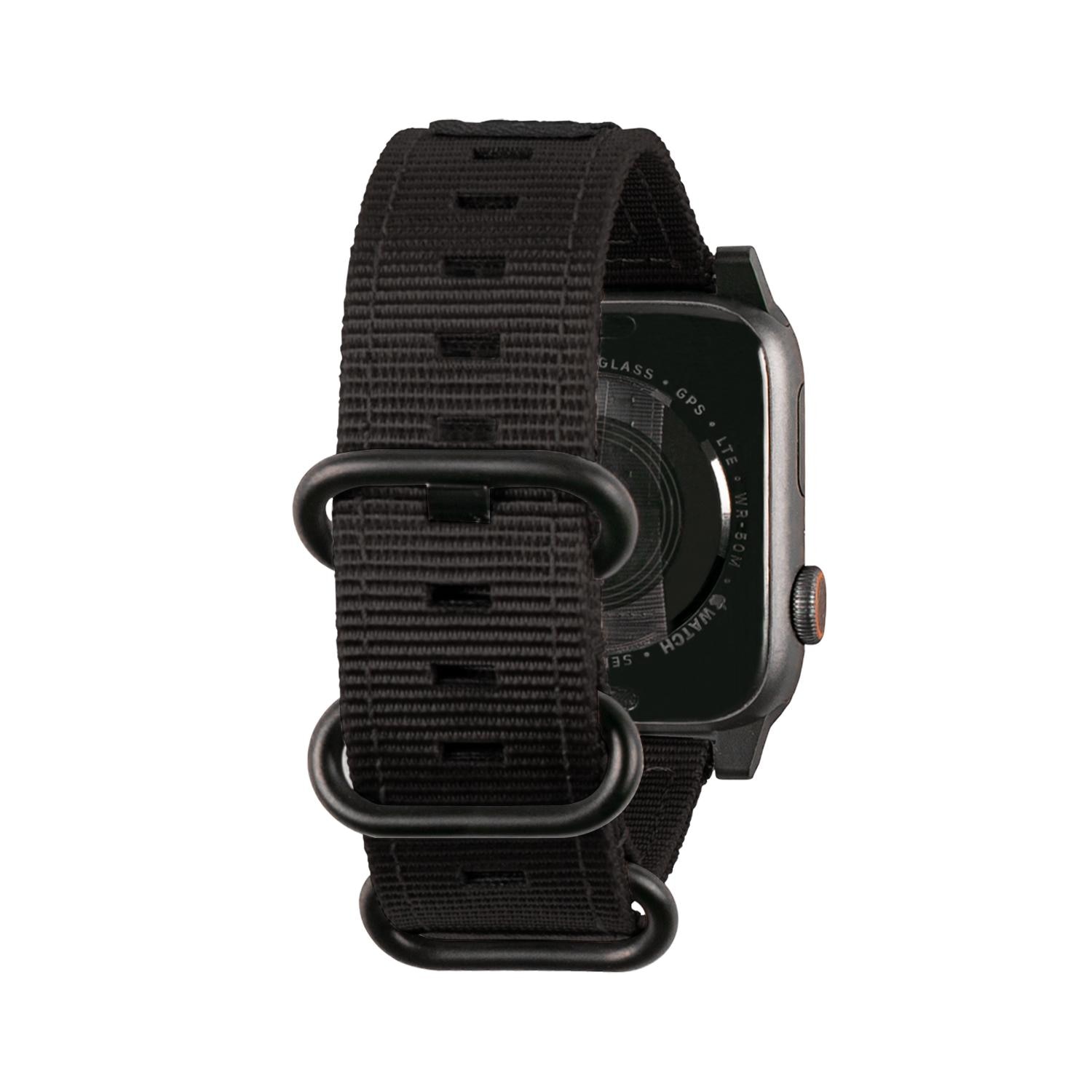 Nato Eco Strap Apple Watch 45mm Series 9 Black