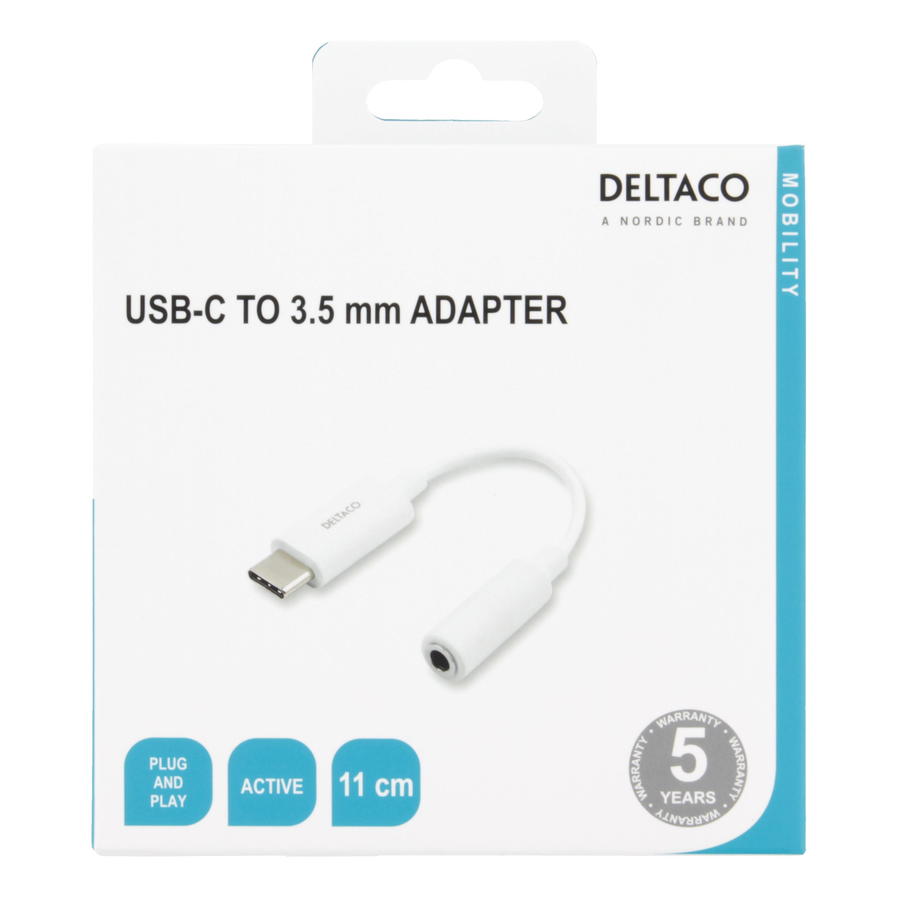 USB-C till 3.5 mm DAC Adapter