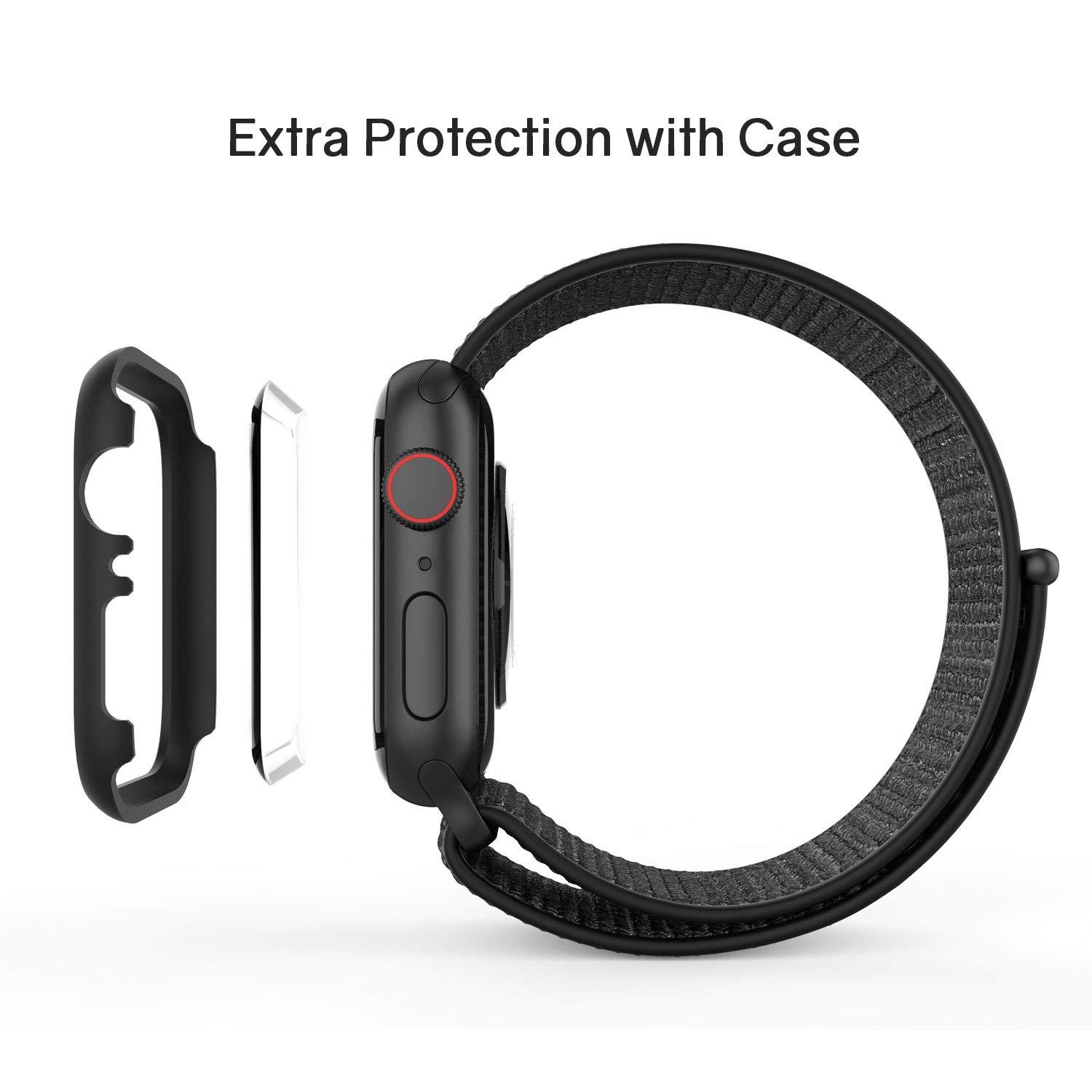 Dome Glass Screen Protector Apple Watch 44mm (2-pack)