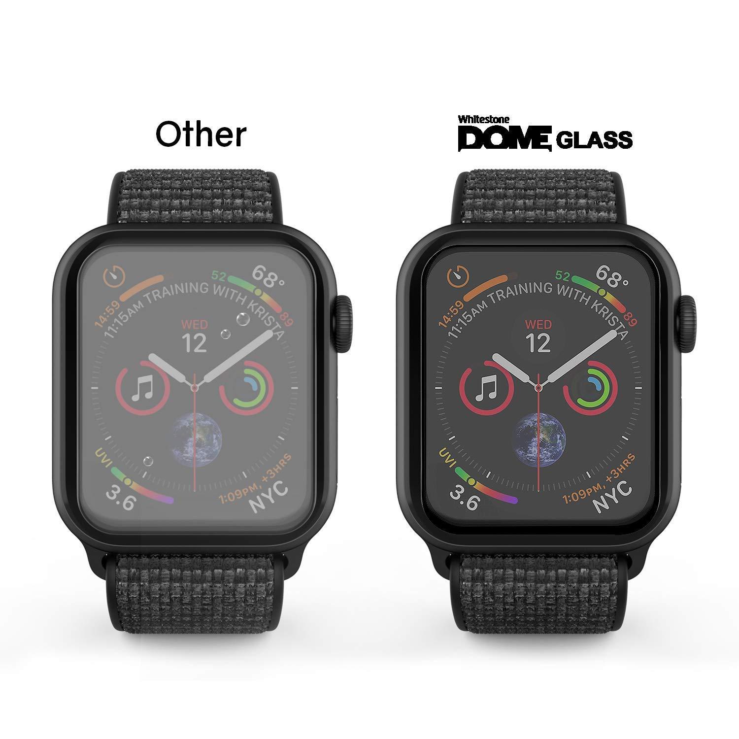 Dome Glass Screen Protector Apple Watch 44mm (2-pack)