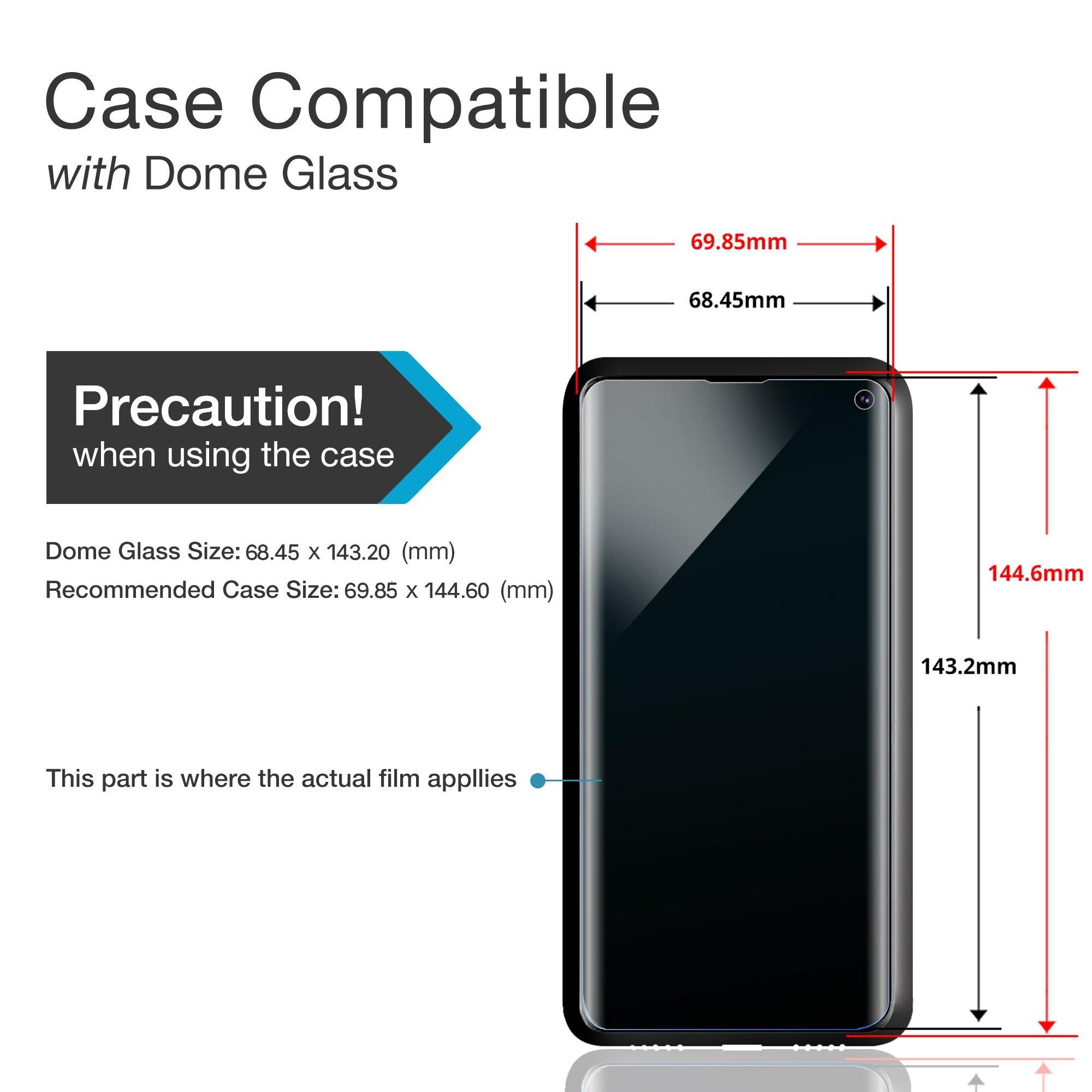 Dome Glass Screen Protector Galaxy S10