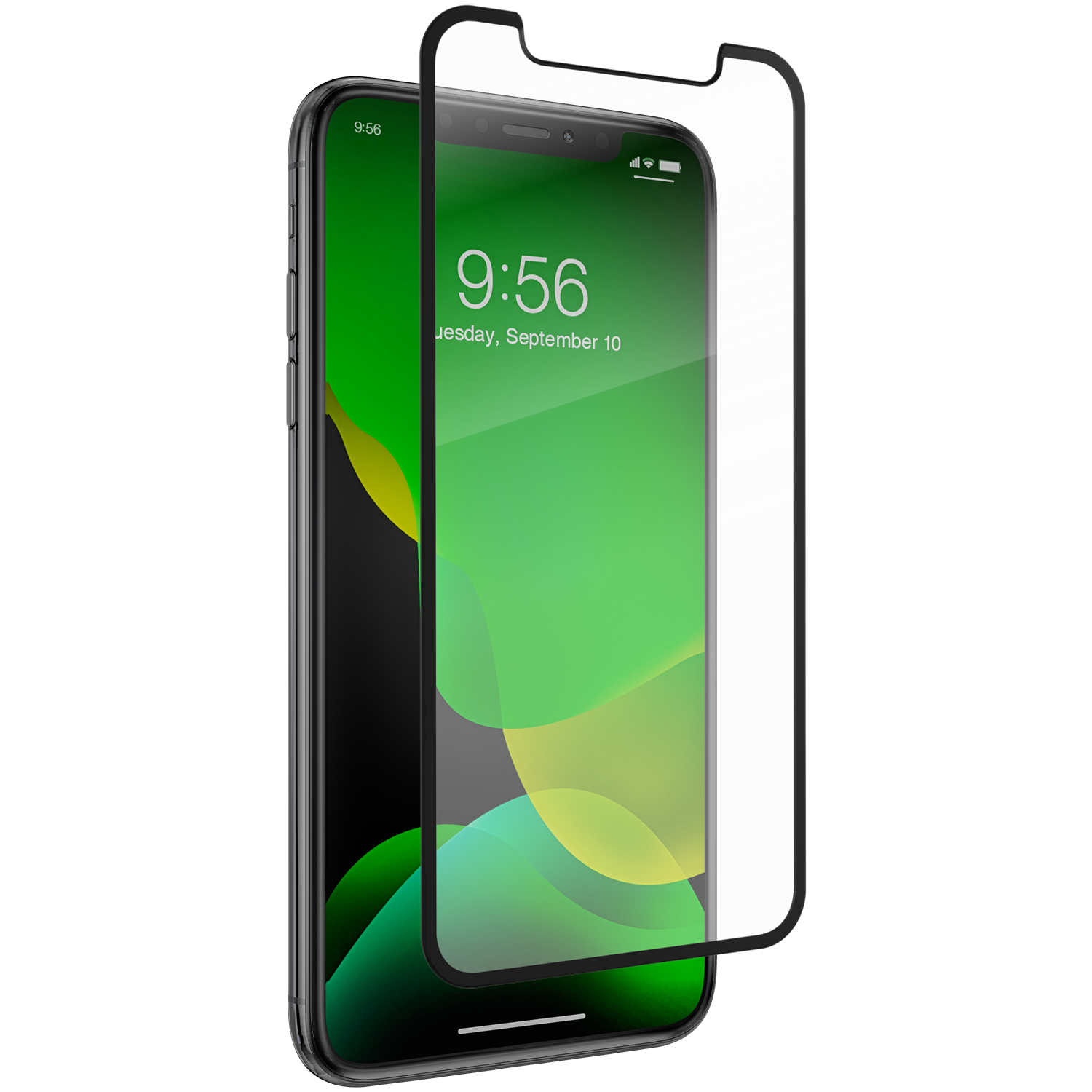 InvisibleShield Glass Elite Edge iPhone 11/XR Black