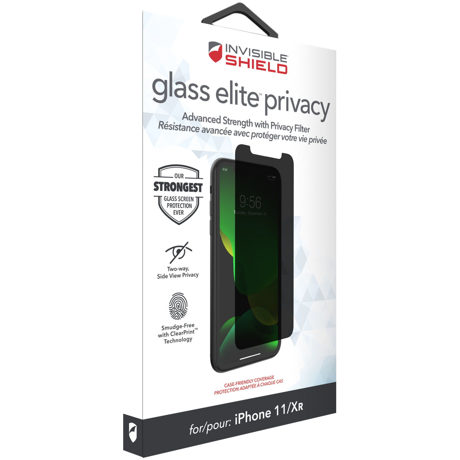 InvisibleShield Glass Elite Privacy iPhone XR/11