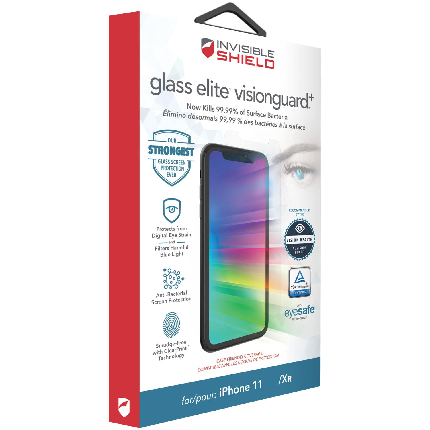 InvisibleShield Glass Elite Visionguard+ iPhone XR/11