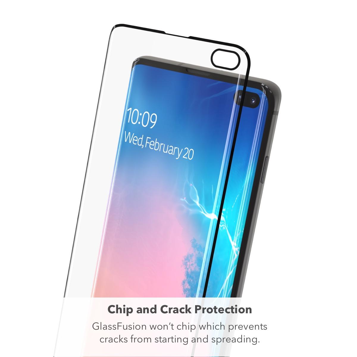 InvisibleShield GlassFusion Galaxy S10 Plus